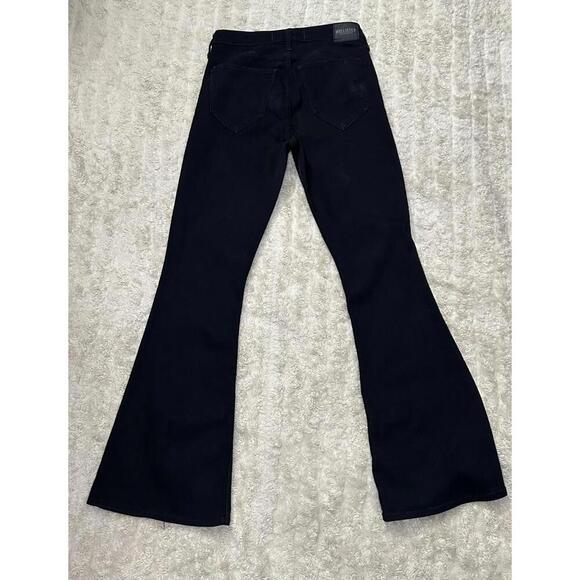 Hollister High-Rise Flare black jeans Size 9L - Picture 6 of 8
